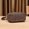 Bag Women's Bag 2025 New Autumn and Winter Fashion Shoulder Messenger Bag Polyester Small Round Bag High-end Handbag Women's Tide