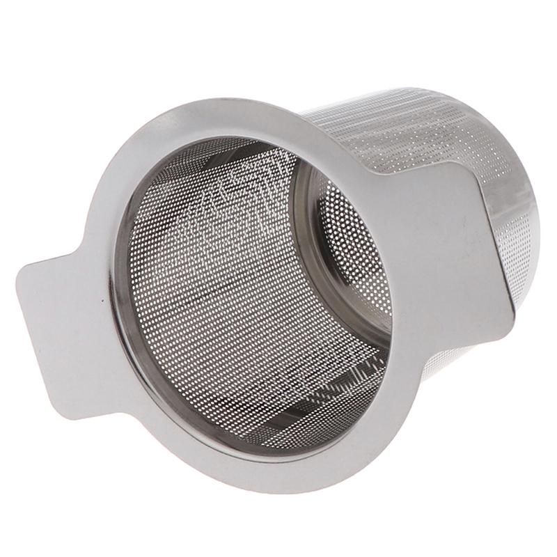 Stainless Steel Mesh Tea Infuser Metal Cup Strainer Loose Leaf Filter Withoutlid