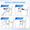 1PC For Land Rover Range Rover Sport 2014 2015 2016 2017 Electric Liftgate Strut LR044161 LR104909 Left/Right Tailgate Struts