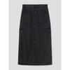 8SECONDS Double Knee Denim Long Skirt Black (164827Fpe5)