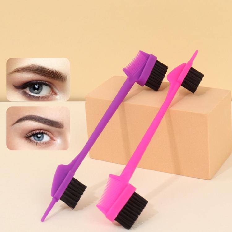 Hair Comb Hair Styling Double-side Baby Hair Brushes Eyebrow Combing Makeup Tool