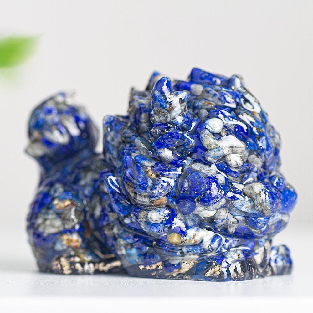 Resin Crystal Feng Shui Figurine For Home Office Decor Gift Idea