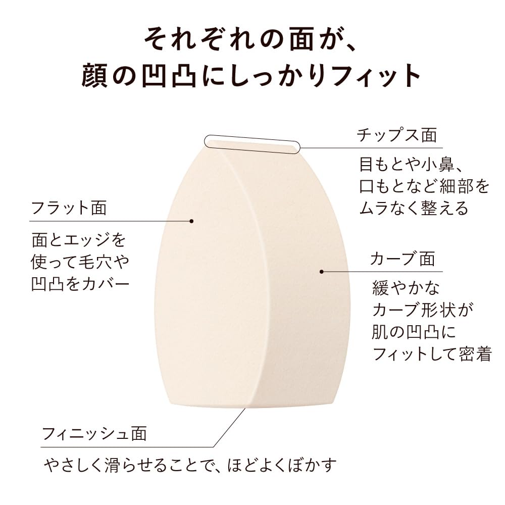 KANEBO Smooth Fit Sponge [Makeup Sponge] [Puff]