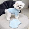 Dog clothes autumn and winter than bear teddy puppet small dog cat pet anti-hair German velvet two feet bottoming pajamas