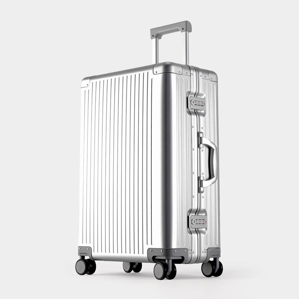 Slightly Flawed Aluminum-Magnesium Carry-on Trolley with Universal Wheels