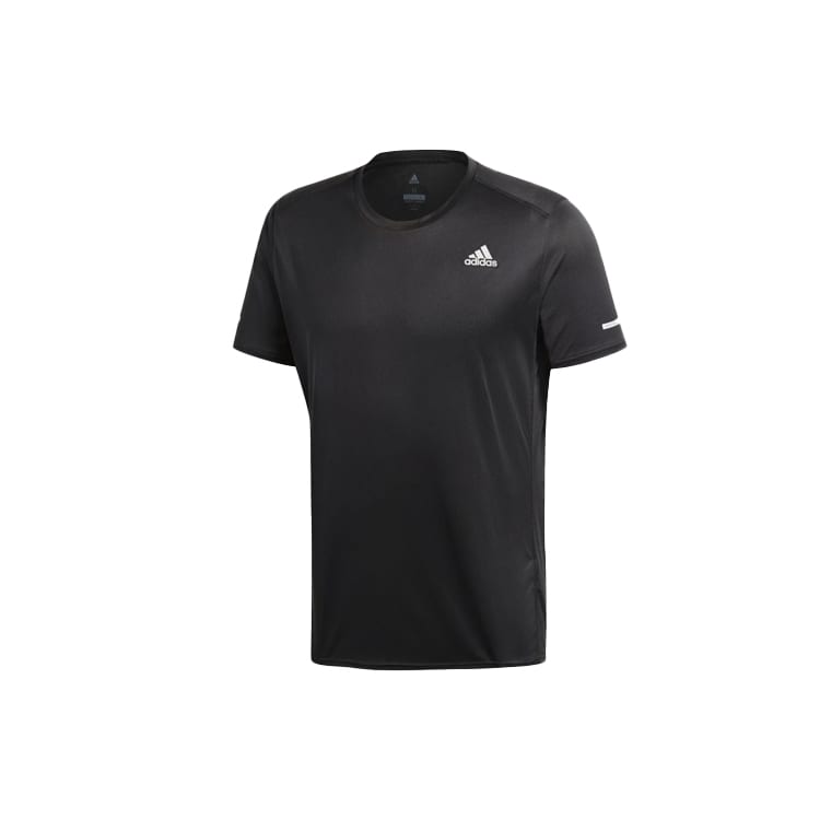 Adidas T Shirts Men's Black Crew Neck Moderate Straight Fit CG1953