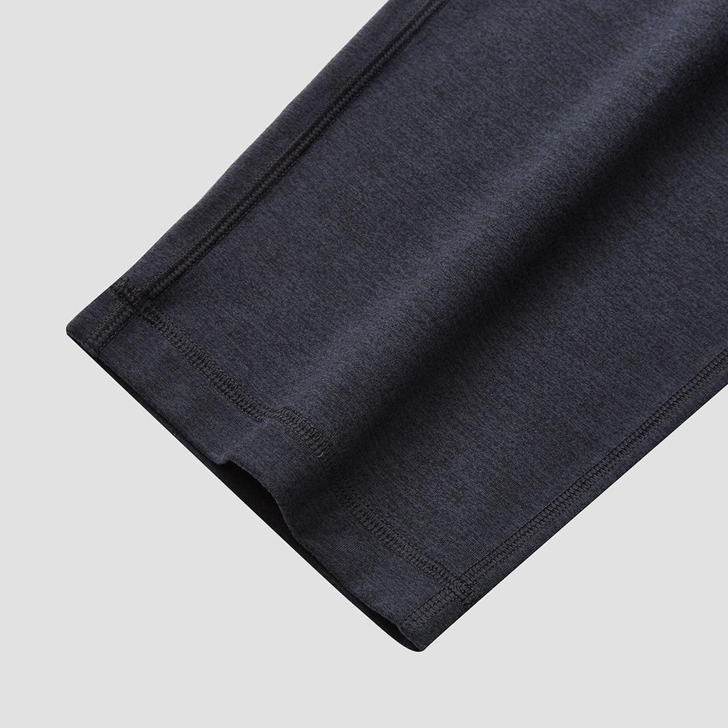 Saucony Knitted Solid Color Drawstring Mid-Rise Comfortable Stretch Casual Pants Men bottoms Blue Mist Gray SA2269KP24L-MG049