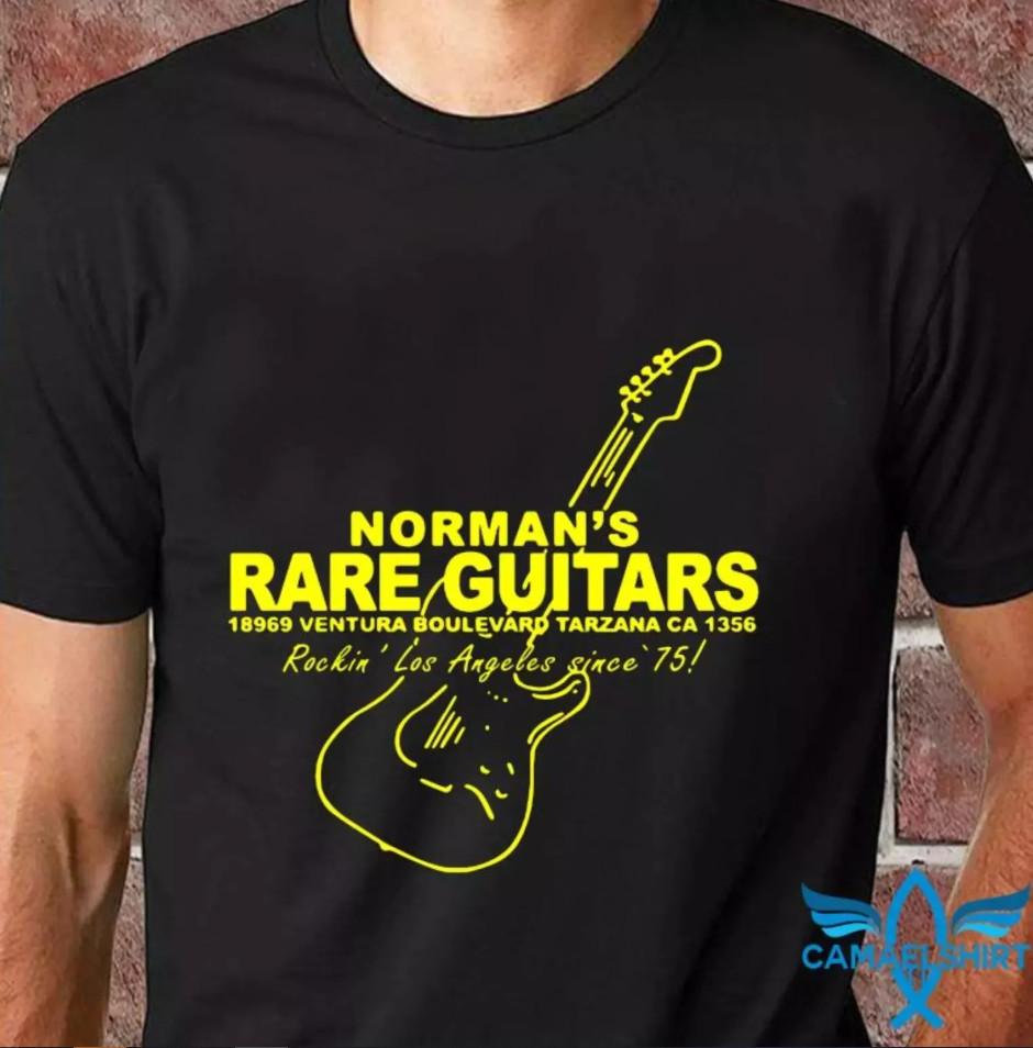 

Norman #039;S Rare Guitars Since 1975 Tshirt size S5XL Unisex T-Shirt XL