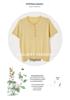 Mother's Day 2026 Ice Silk Short-Sleeve Blouse - New Style, Lightweight Knit for Middle-Aged & Elderly Women