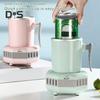 Schnellkühlbecher, einfache One-Touch-Bedienung, tragbarer elektrischer Mini-Getränke-Sofortkühler mit versenktem Stil für Bier, Saft, Kaffee