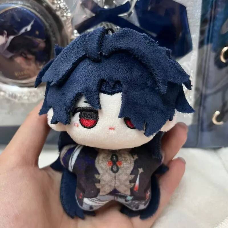 Honkai Star Rail Blade 10Cm Plush Doll Blade Cosplay Cotton Pendant Keychain Stuffed Doll Fans Gifts