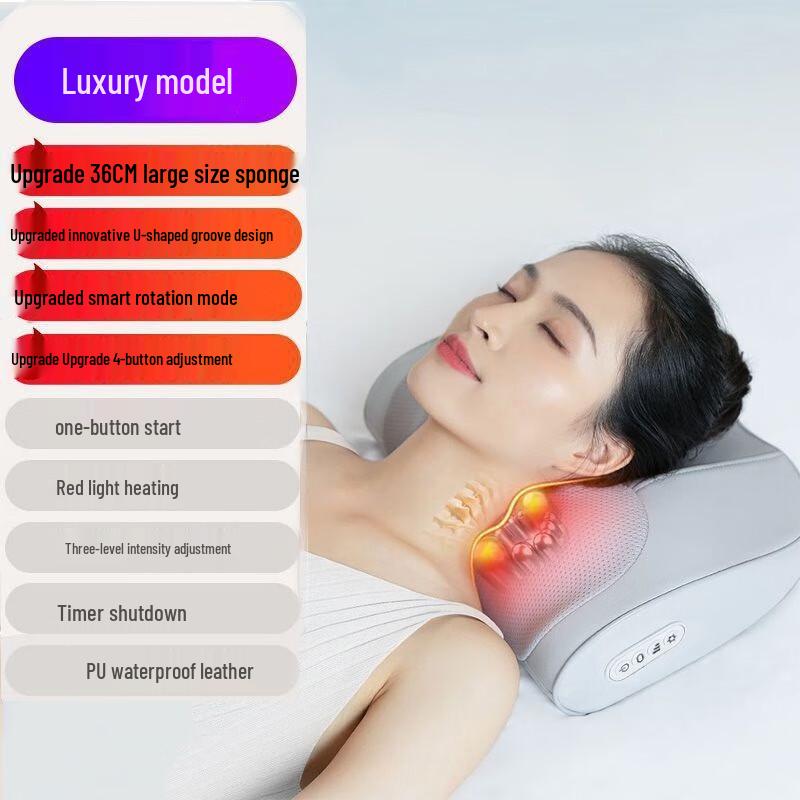 Kangzuo Smart Heating Kneading Massage Pillow