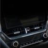 For Toyota Corolla Cross -2026 Center Air Vent Trim Carbon Fiber Kit 1pc