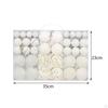 100 Pcs Set Colorful Ornament Christmas Tree Ornaments for Year