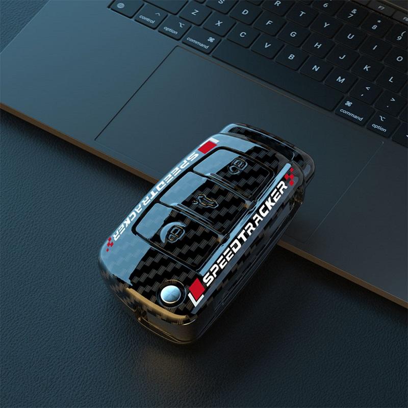 

ABS Carbon Fiber Style Car Key Case Cover for A1 A3 A4 8P 8L 8V A5 B6 B7 A6 A7 C5 C6 Q3 Q5 Q7 4F S3 S4 S6 RS3 TT Shell Fob