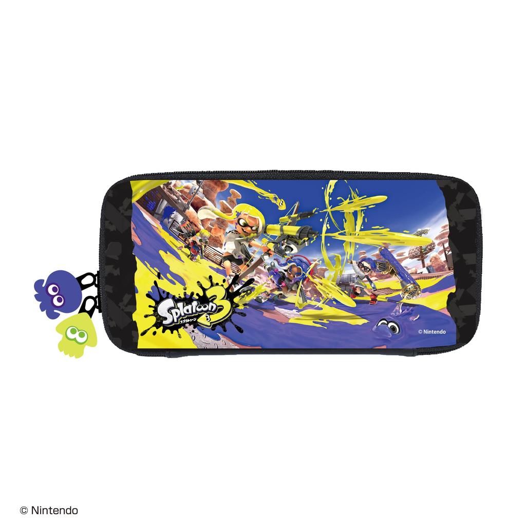 Licensed Smart Pouch for Nintendo Switch EVA Splatoon 3 A Pattern [Nintendo Product]