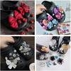 Fashion Tassel Flower Butterfly Pearl Shoe Buckle DIY Clog Charms Decorations Fashion Accessories for Sports Sandals Jelly Shoes