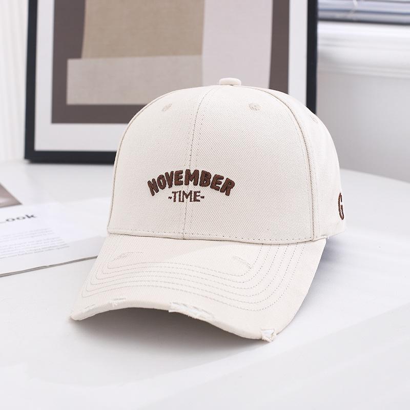 Baseball Cap Korean Version of Spring and Autumn Women's New Hard Top Fashion Men's Baseball Cap Versatile Casual Outdoor Hat Sunshade Summer