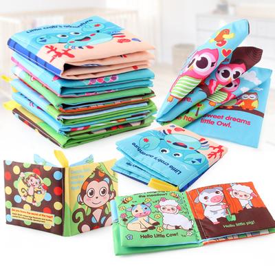 Stoff-Babybuch, praktische Fähigkeit, reißfest, frühpädagogisch, weiche Baby-Stoffbücher für die Schule