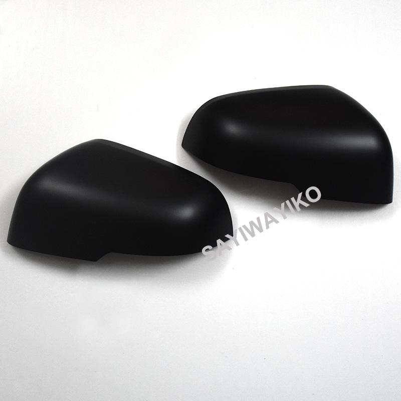 

car styling fit for GWM Ute Pickup Door Side Mirror Cover Rearview Frame Sticker Trim for Great Wall POER Accessories matt black