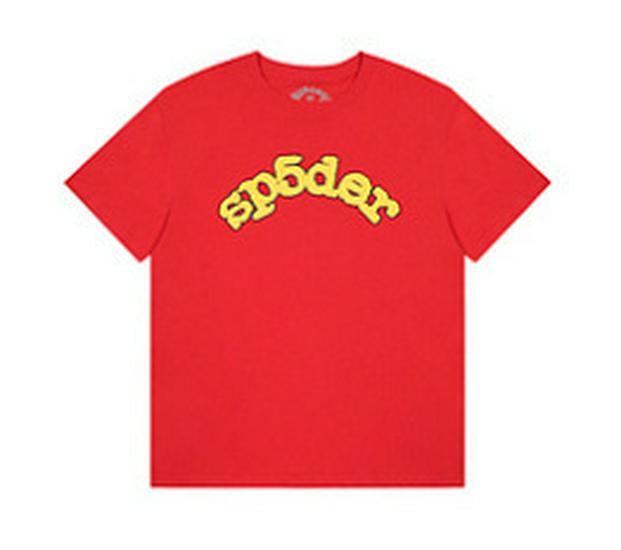 New Trendy Spider Web Print Short Sleeve Men's T-Shirt - Celebrity Style