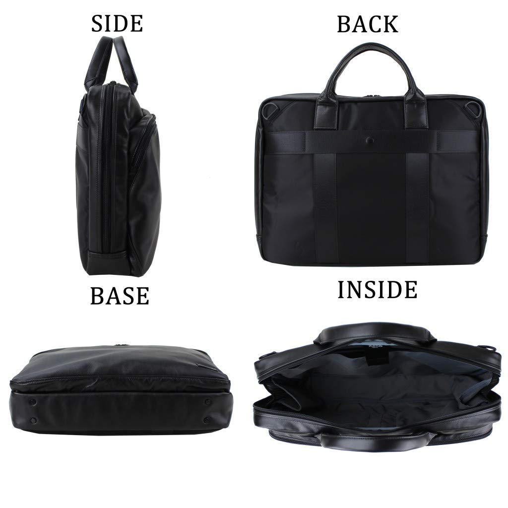 Porter TIME BLACK 2WAY Briefcase [PORTER] 146-05137 Black/10