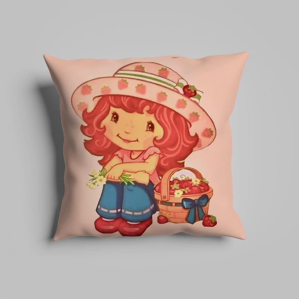 Pillow Case luxurious home office, sofa decorative Multi sized car seat cushions, pillowcases S-StrawberryS-Cute S-ShortcakeS
