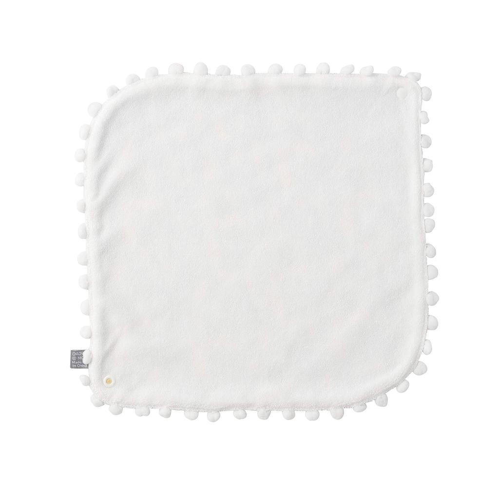 DADWAY MOOMIN BABY Hanky 1 piece APMB006030100 Bib, Momi, White, (x 1)