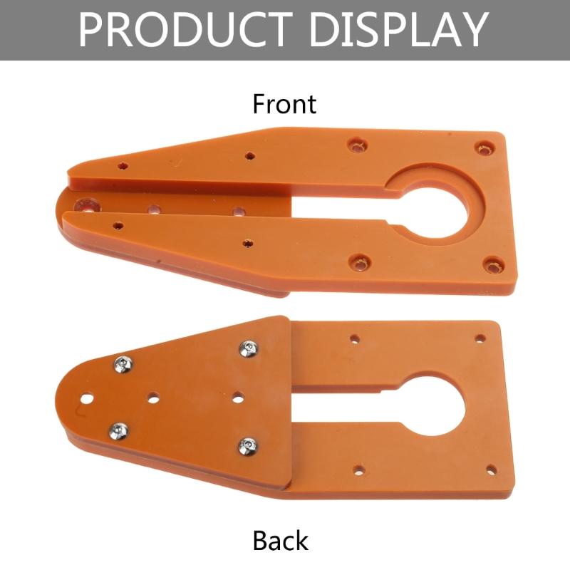 Flexible Trimming Machine Circle Cutting Jig Balance Board with Track Milling Circle for Woodworking Work for Bench DIY