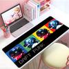Cool Electronic Band Ddaft Punk Mouse Pad Large Thick Desk Pad Stitched Edges Gaming Mouse Mat For Pc