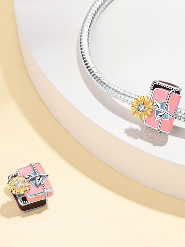 Charms Plata Graduation Season Bachelor'S Capbeads Copper Plated Fit Charms Original Bracelet For Jewelry Making Diy Charm