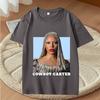 Beyonce Cowboy Carter Music Tour 2025 Merch T Shirt Unisex s Women Oversized Top 100 Cotton Short Sleeve Summer Print Unisex Tops