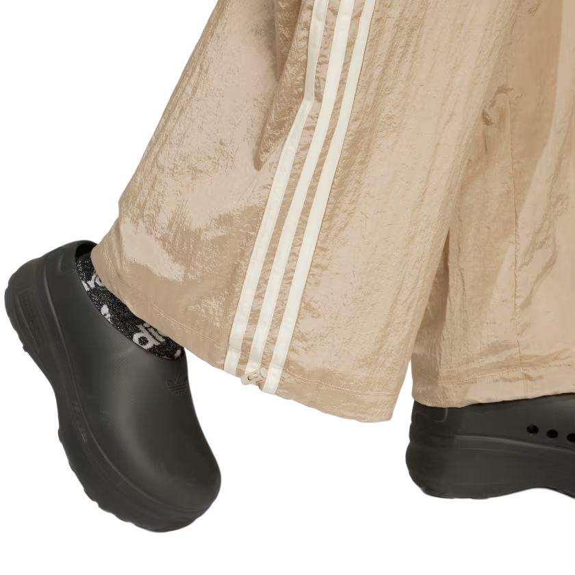 Adidas Originals Atlanta Cut Line Side Stripe Loose Fit Casual Pants Women Bottoms Miracle-Beige IY9240
