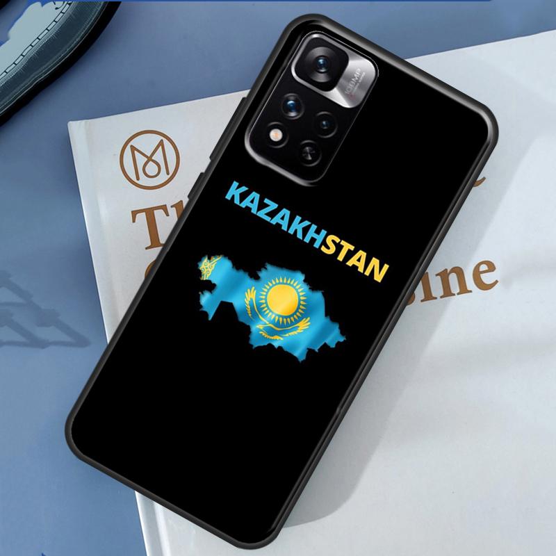 Kazakhstan flag Case For Xiaomi Redmi Note 13 12 11 9 10 14 Pro 9S 10S 11S 12S Redmi 14C 10C 12C 13C Cover