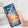 Beautiful Sunshine Clouds Phone Case For Samsung S24,25,23,22,21,20 Plus Ultra 5G Lite Shockproof Cover