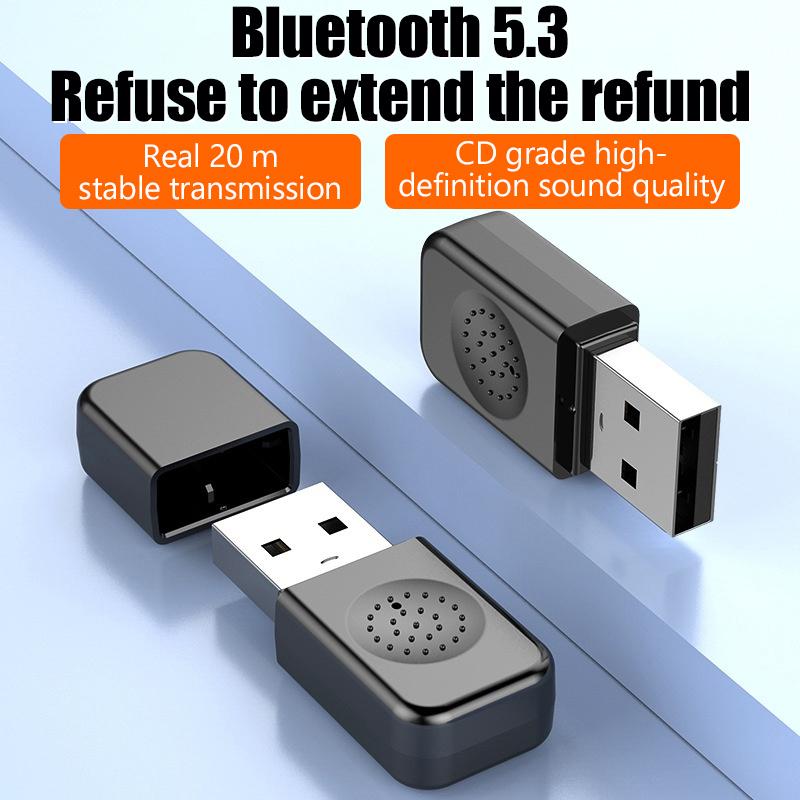Bluetooth Adapter To Receive Computer Usb Module Desktop Host Transmitter 5.3 Driver Connect Wireless Headphones