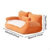 Cat Sofa ,Pet Lounger ,Modern Kennel Nest ,Velvet Non Slip, Pet Couch Bed for Puppy All