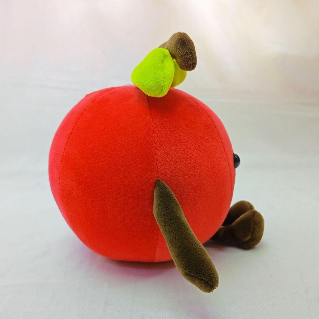 Apple Plush Toy with Legs - Red Stuffed Fruit Doll for Christmas