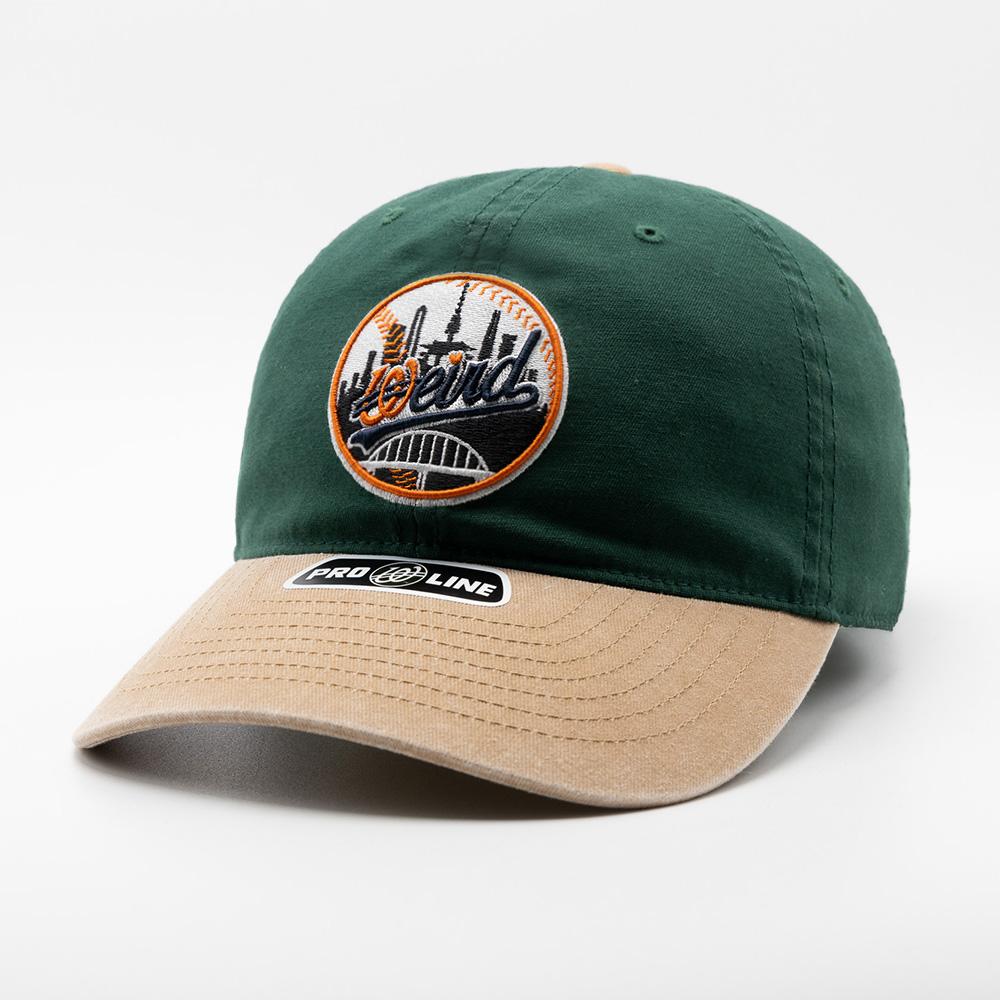 Wieoldeuwoldeu Seoul City Logo Color Block Ball Cap