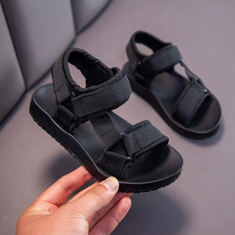 Kids Breathable Summer Sandals, Non-slip Flat Beach Shoes for Toddler Boys & Girls, Lightweight Outdoor Sport Children Footwear
