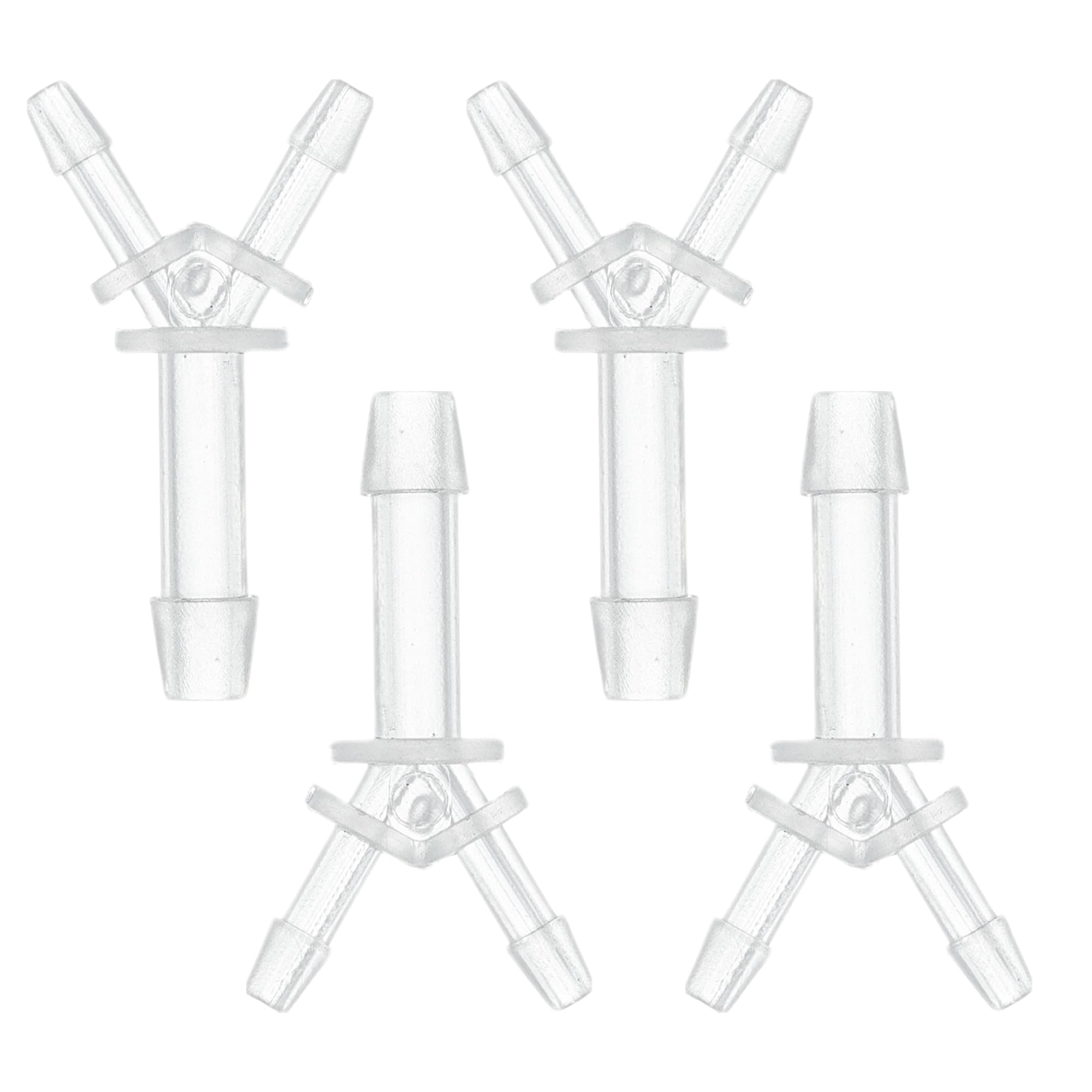 

HOPESPANNER Пластиковый штуцер-ёлочка 3/32 x 5/32 x 3/32 Y-образный штуцер-ёлочка PP 4 шт.