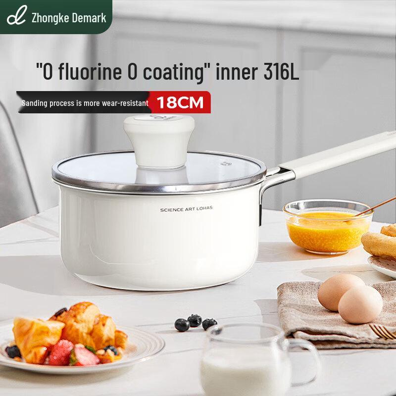 DUMIK 316L Stainless Steel Saucepan