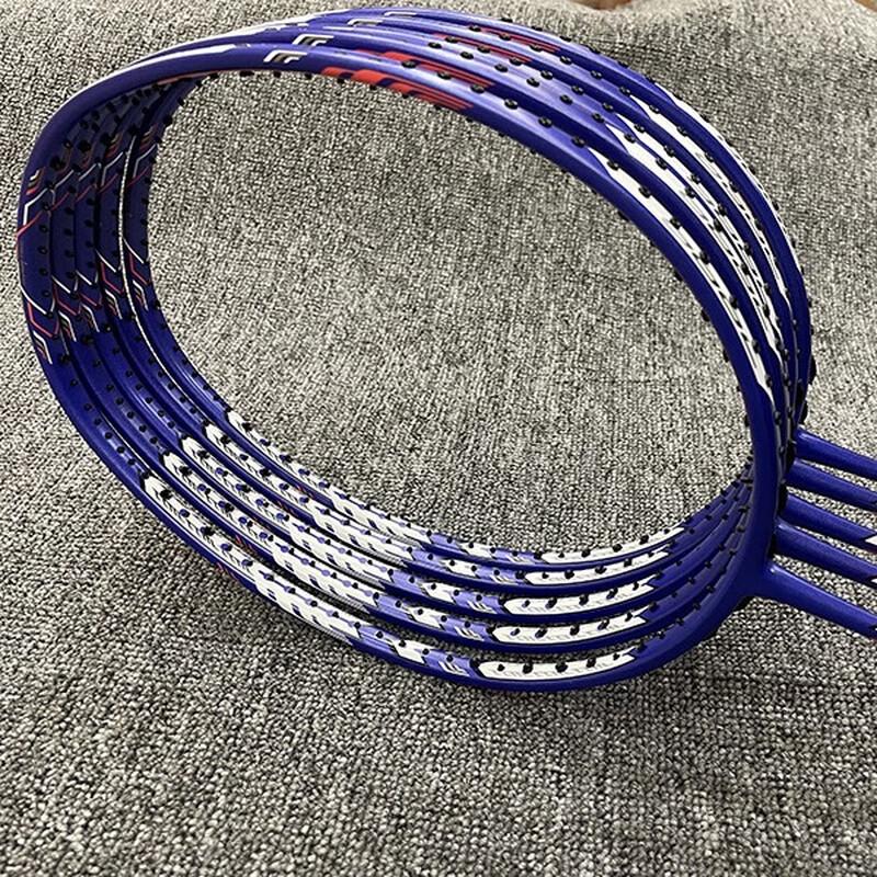 Green Mantis Frost Blue Carbon Badminton Racket