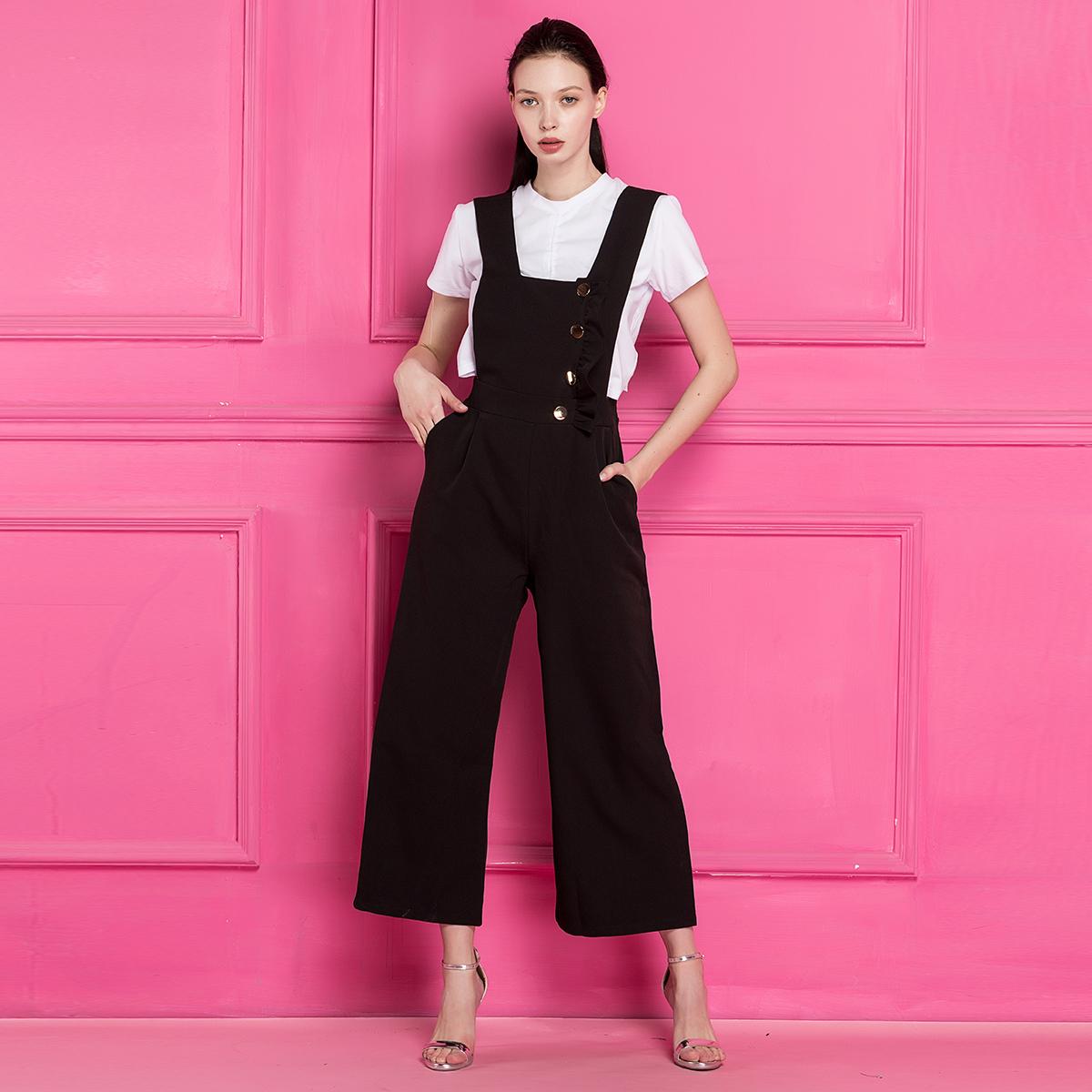 Летние комбинезоны на тонких бретельках — фото 6