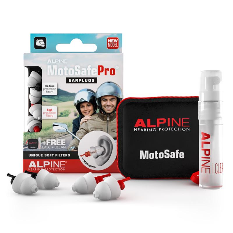Alpine Netherlands Motorcycle Safety Earplugs for Noise Reduction in Cycling and Driving