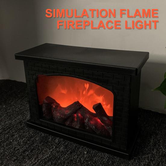 

1 комплект превосходных светодиодных ночных светильников с ярким искусственным огнем и пламенем