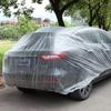 Universal Clear Car Cover Wth Elastic Band PE Plastics Clear Full Car Protective Shield Auto Vehicle Car Covers With Elastic