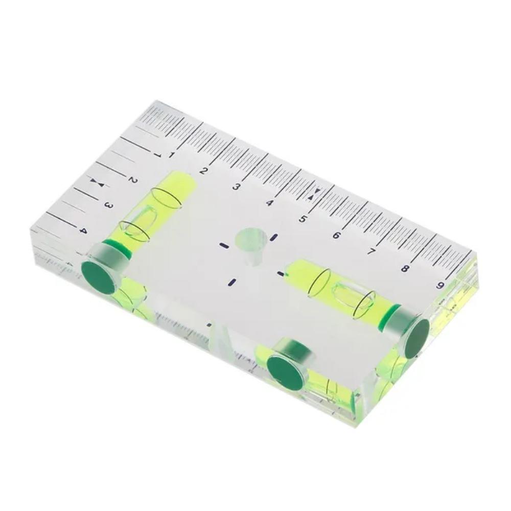Hochpräziser transparenter magnetischer Libellenblasen-Mini-Wasserwaage MAS in zwei Richtungen
