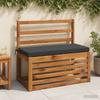 2 piece bench cushion set SOEST 2 pcs 100percent  polyester anthracite
