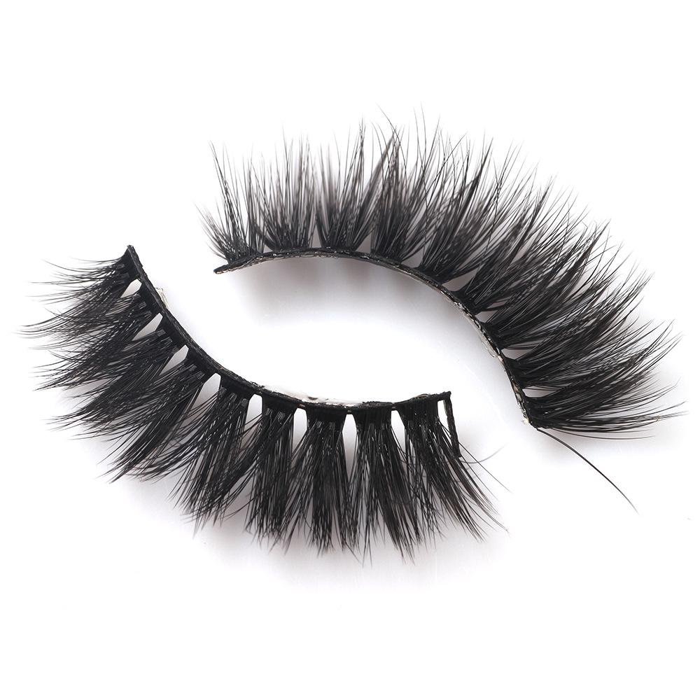 3D Faux Mink Fur False Eyelashes - Single Pair Packaging